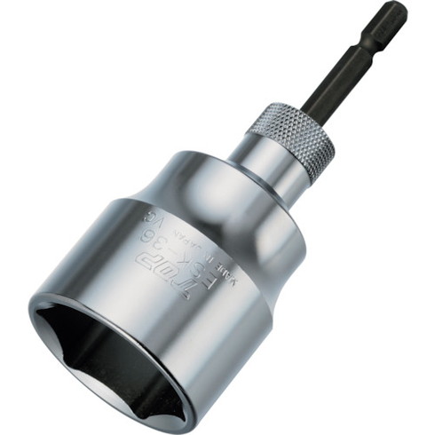 TOP 電動ドリル用強替軸ソケット TOP ESK36TS 手作業工具 ソケットレンチ ソケットビット(代引不可)【送料無料】