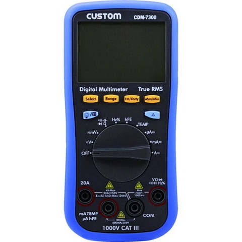 カスタム デジタルマルチメータ CDM7300(代引不可)【送料無料】|リコメン堂