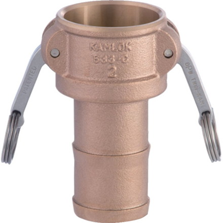 トヨックス カムロック カプラー ホースシャンク ブロンズ 633-C 3インチ BR トヨックス 空圧用品 流体継手 チューブ 金属カップリング(代引不可)【送料無料】｜リコメン堂