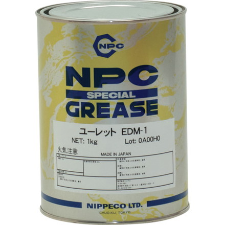 ニッペコ ベアリング用グリース ユーレットEDM-1 1KG ニッペコ 化学製品 化学製品 グリス ペースト(代引不可)【送料無料】|リコメン堂