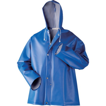 ドルフィン 耐水ウェア ジャケットL ブルー Dolfing Druten社 保護具 作業服 作業服(代引不可)【送料無料】 6,610円