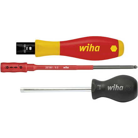 wiha 絶縁トルクドライバー トルクバリオ エレクトリック 0.8~5.0Nm wiha社 手作業工具 絶縁用品 絶縁ドライバー(代引不可)【送料無料】
