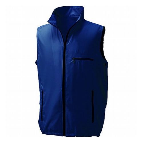 空調服 空調ベスト ウエアのみ ネイビー 4L KU91830C03S6 環境改善用品 暑さ対策用品 冷却衣服(代引不可)【送料無料】