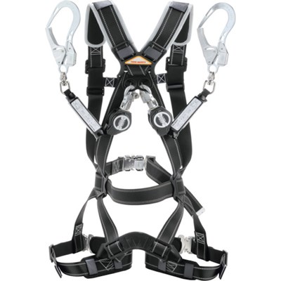 トーヨーセフティ フルハーネス型巻取式(ロック装置付き)ダブルランヤード NO.FGH144W 保護具 墜落・落下防止用品 ハーネス型墜落制止用器具(代引不可)【ポイント10倍】【送料無料】