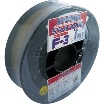 SUZUKID 溶接用ワイヤ スターワイヤF-3 軟鋼用ソリッドワイヤ 0.8φ×5kg PF72 工事・照明用品 溶接用品 電気溶接機(代引不可)【ポイント10倍】【送料無料】