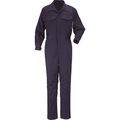 カジメイク TC長袖つなぎ服 ネイビー M 670955M 保護具 作業服 つなぎ服(代引不可)【ポイント10倍】【送料無料】