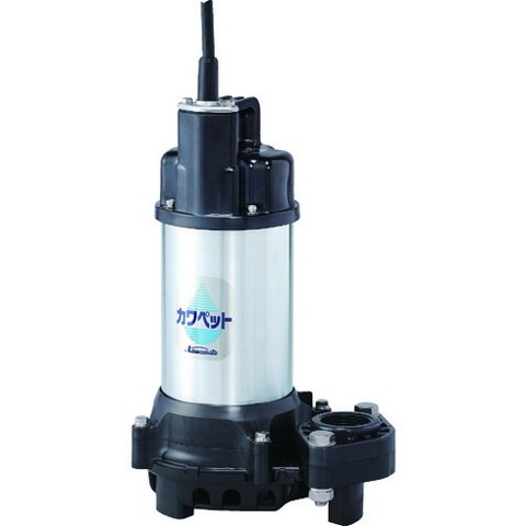 川本 排水用樹脂製水中ポンプ(汚水用) WUP45050.75(代引不可)【送料無料】｜リコメン堂
