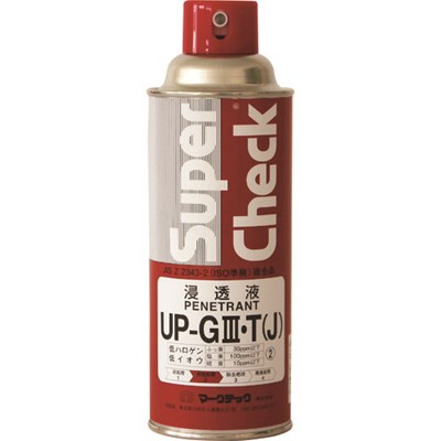 MARKTEC スーパーチェック 浸透液 UP-G3・T(J) 450型 C0010011025 化学製品 化学製品 探傷剤(代引不可)【ポイント10倍】【送料無料】