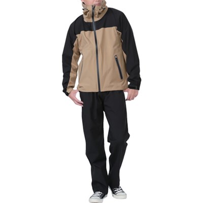 カジメイク 7572 4WAYストレッチシールドEX ベージュ 4L 7572044L 保護具 作業服 雨具(代引不可)【ポイント10倍】【送料無料】