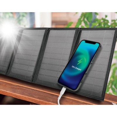 エアージェイ ソーラー充電器14WBK AJNSOLAR14WBK 環境改善用品 防災・防犯用品 避難生活用品(代引不可)【ポイント10倍】【送料無料】