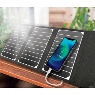 エアージェイ ソーラー充電器16WBK AJNSOLAR16WBK 環境改善用品 防災・防犯用品 避難生活用品(代引不可)【ポイント10倍】【送料無料】