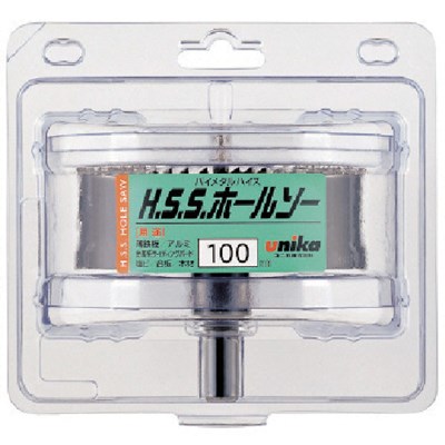 ユニカ HSS ハイスホールソー120mm HSS120 切削工具 穴あけ工具 ホールソー(代引不可)【ポイント10倍】【送料無料】