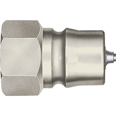 日東 ハイパーHSPカプラプラグ 相手側取付サイズR1(17904) 8HPPVSTEELNBR 空圧用品 流体継手・チューブ 金属カップリング(代引不可)【ポイント10倍】【送料無料】｜リコメン堂