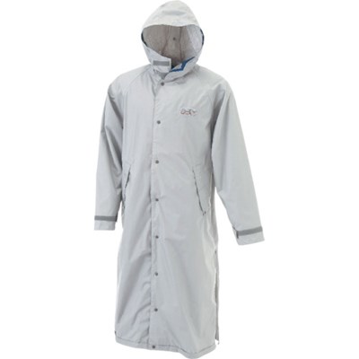 カジメイク エントラントレインコート シルバー L 726071L 保護具 作業服 雨具(代引不可)【ポイント10倍】【送料無料】｜リコメン堂