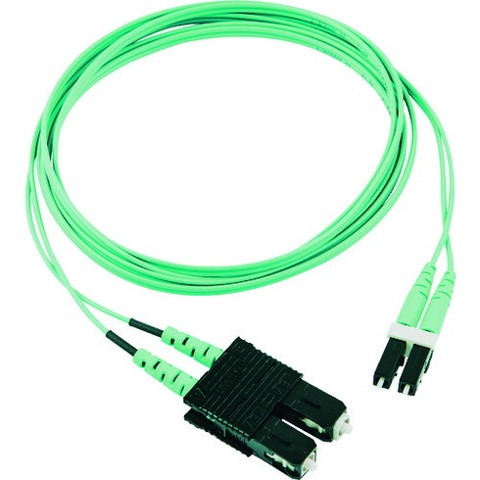 パンドウイット 光ファイバーパッチコード OM3 片端SCデュプレックス片端LCデュプレックス LSZH 10M FX2ELLNSNSNM010 FX2ELLNSNSNM010(代引不可)【送料無料】