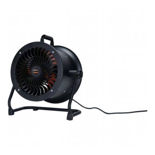 TRUSCO 全閉式DCモーター工場扇 ジェネラルファン・ブースト ブラック 25CM(代引不可)【送料無料】｜リコメン堂