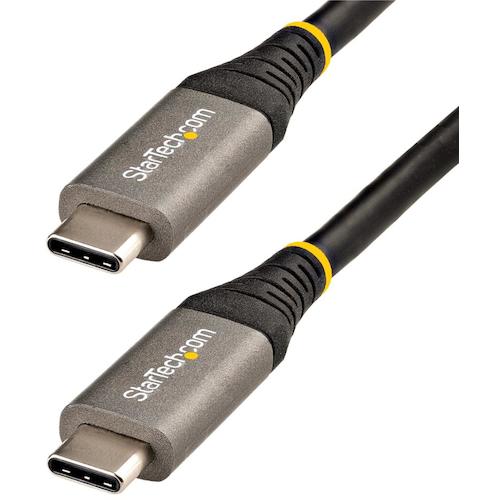 StarTech USB-Cケーブル/2m/USB 3.2 Gen1/5Gbps/Type-C - Type-C/100W/オス-オス USB315CCV2M オフィス 住設用品 OA用品 ケーブル(代引不可)【送料無料】