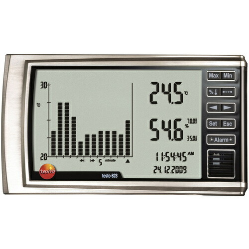 TESTO 卓上温湿度計 testo 623 TESTO623 測定 計測用品 環境計測機器 温度計 湿度計(代引不可)【送料無料】