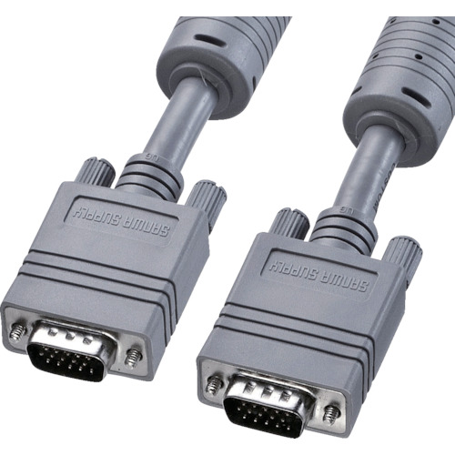 SANWA ディスプレイケーブルグレー ケーブル長15m KBCHD1515K2 電子機器 電設配線部品 LANケーブル(代引不可)【送料無料】｜リコメン堂