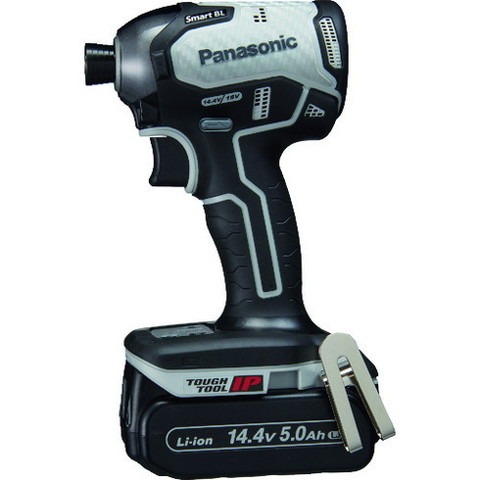 Panasonic パナソニック デュアル インパクトドライバー 14.4V 5.0Ahセット グレー EZ76A1LJ2FH(代引不可)【送料無料】