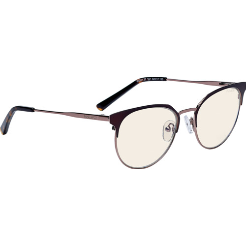 bolle ROMA(ローマ)シャイニーブラウン&ピンクゴールド(レディースモデル) PRBROMA200 保護具 保護メガネ 防災面 ブルーライトカットグラス(代引不可)【送料無料】