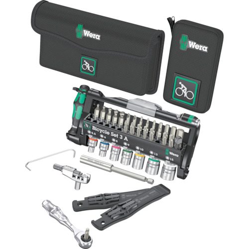 Wera 自転車メンテナンスセット3A 4183 手作業工具 車輌整備用品 車輌整備用工具(代引不可)【送料無料】