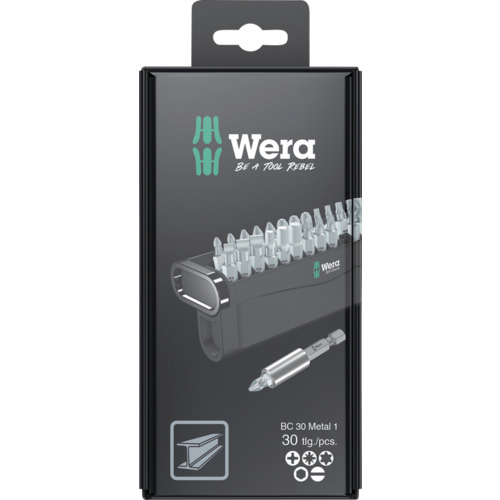 Wera ビットチェック 30 金属用1 SB 57440 電動 油圧 空圧工具 ドライバービット トーションビット(代引不可)【送料無料】