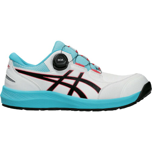 ASICS ウィンジョブCP309 BOA ホワイト×ブラック 24.0cm 1273A095.10024.0 保護具 安全靴 作業靴 プロテクティブスニーカー(代引不可)【送料無料】