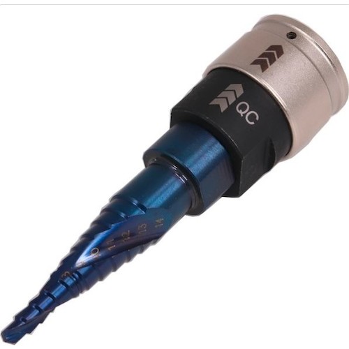 MUSTTOOL IM-4WSV-414 QCステップドリル 4-14mm 19864 切削工具 穴あけ工具 ステップドリル(代引不可)【送料無料】