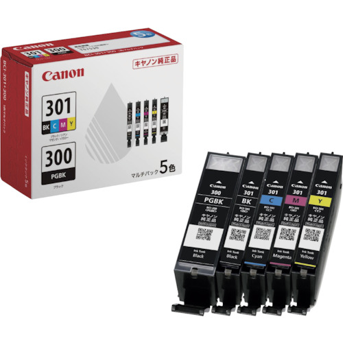 キヤノン インクタンク BCI-301+BCI-300/5MP BCI3013005MP オフィス 住設用品 OA用品 インク(代引不可)【送料無料】