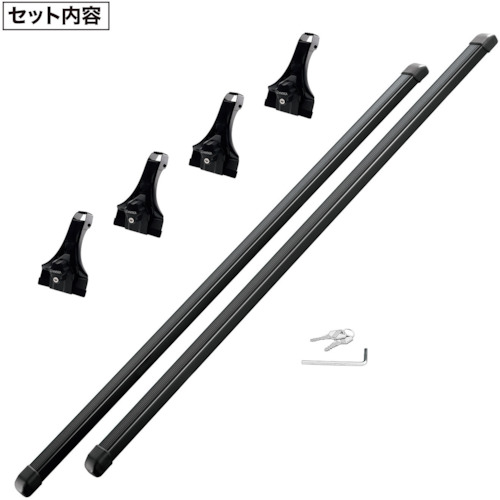 Carmate 業務用ルーフキャリア エブリイ/ハイゼット用 BU170 工事 照明用品 はしご 脚立 はしご(代引不可)【送料無料】
