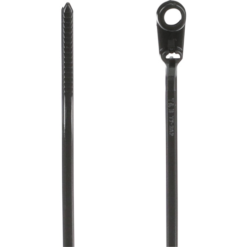 TY-Rap Ty-Rap(タイラップ)パネル固定用結束バンド耐候(黒色)(大袋) 取付穴径3.0mm 幅2.3&times;長さ102mm 1000本入り ABB 電子機器 電設配線部品 ケーブルタイ TY33MX(代引不可)【送料無料】｜リコメン堂