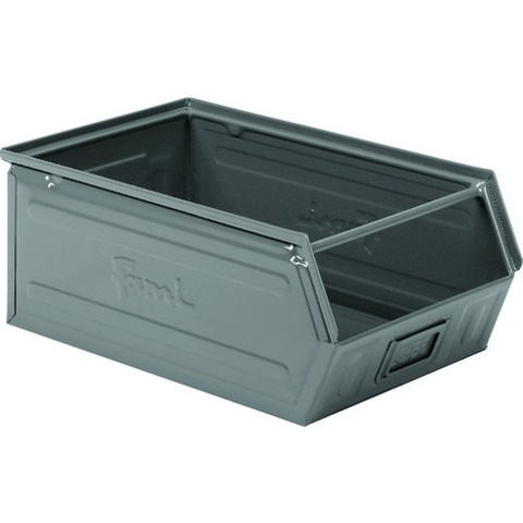 Fami メタルパーツバスケット グレー 28.0L 外寸300&times;500&times;200 SLS650003501(代引不可)【送料無料】｜リコメン堂