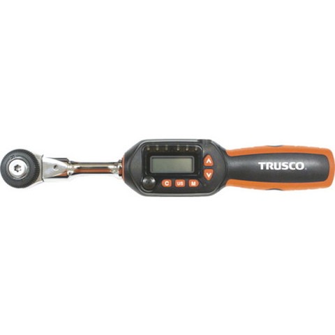 TRUSCO トラスコ ヘッド交換式ラチェットデジタルトルクレンチ 差込角9.5mm 17~85Nm HDT3085C(代引不可)【送料無料】|リコメン堂