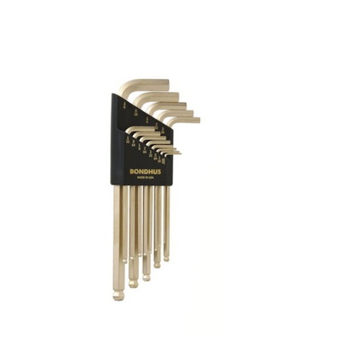 ボンダス ボールポイント・L-レンチ ロング インチ セット13本組(0.050-3/8) BLX13G(代引不可)【送料無料】|リコメン堂