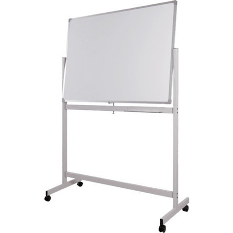 送料無料】WRITEBEST 回転ボード両面 白×白 900×1500 DPS35 組立品