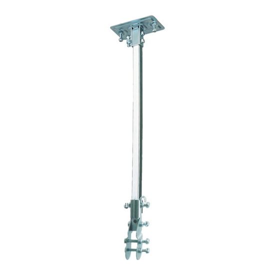 TRUSCO トラスコ 45CM全閉式工場扇 ゼフィール ハンガーアングル(メッキ) TFZP-H-M トラスコ中山(株)(代引不可)【送料無料】|リコメン堂