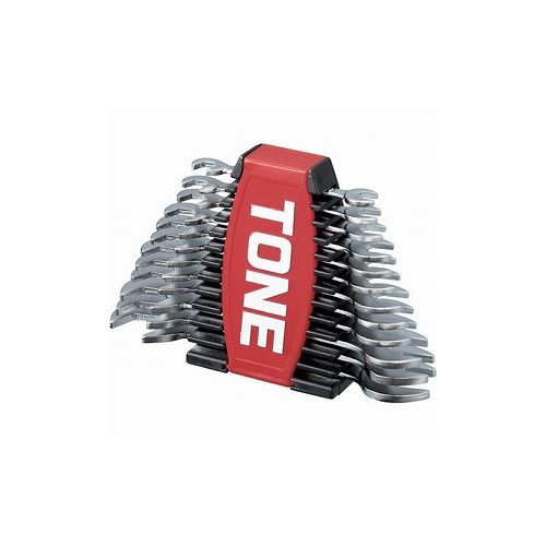 TONE 薄形スパナセット DSTO1200P TONE(株) レンチ・スパナ・プーラー スパナ(代引不可)【送料無料】|リコメン堂