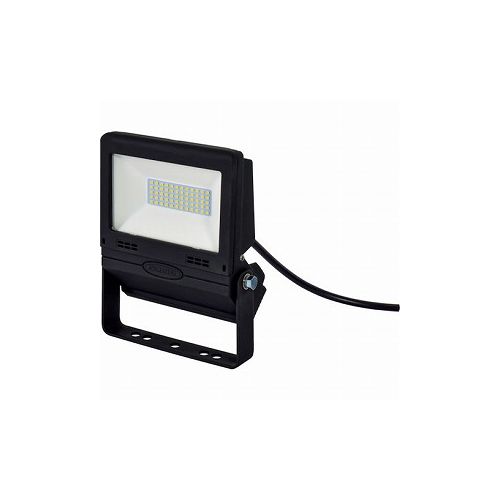 日動 LED投光器 常設用フラットライト20W 黒 LJS-FH20D-BK-50K 日動工業(株) 作業灯・照明用品 投光器(代引不可)【送料無料】|リコメン堂