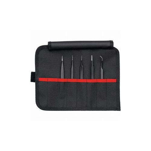 KNIPEX 汎用ピンセット5本組セット 9200-01ESD KNIPEX社 プライヤー・ニッパ・ピンセット ピンセット(代引不可)【送料無料】