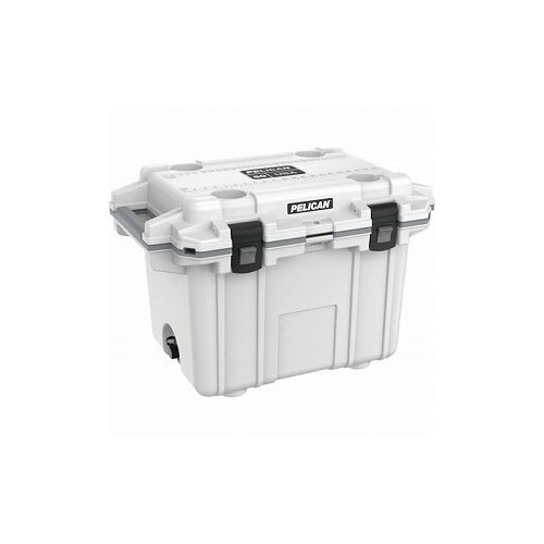 PELICAN 50QT エリートクーラー ホワイトXグレー 50Q-1-WHTGRY PELICAN PRODUCTS社 暑さ対策用品 クーラーボックス(代引不可)【送料無料】
