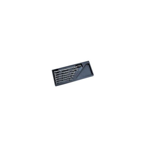 ネプロス ストレートスタンダードヘックスメガネレンチセット[6本組] NTM106H 京都機械工具(株) レンチ・スパナ・プーラー めがねレンチ(代引不可)【送料無料】｜リコメン堂