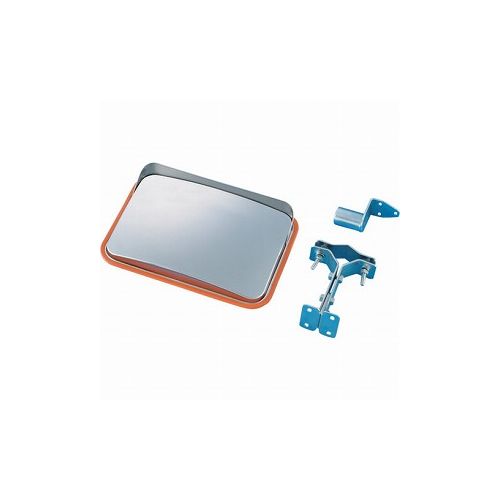 緑十字 小型カーブミラー(ステンレスタイプ) 壁角SS35 225×320mm 取付金具付 276150 安全用品 安全ミラー(代引不可)【送料無料】|リコメン堂