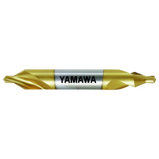 ヤマワ コーティング強ネジレ溝A形60&deg; センタ穴ドリル 旧JIS1形 CE-S V(1) 4X60&deg;X12 CESV14X60X12 切削工具 切削工具 面取り工具 センタードリル(代引不可)【送料無料】｜リコメン堂