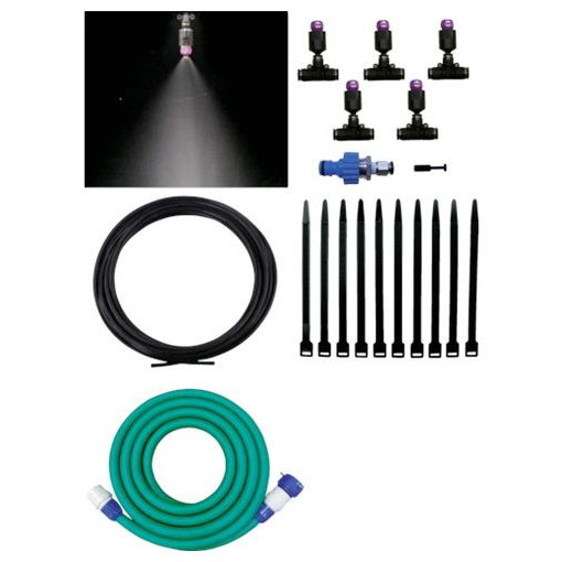 イケウチ ミスト噴霧キット COOLKIT-A(水道直圧タイプ) COOLKITA 環境改善用品 環境改善用品 冷暖房 空調機器 噴霧システム(代引不可)【送料無料】｜リコメン堂