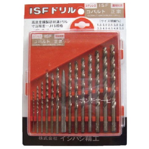 ISF コバルト正宗ドリル 13本組セット(ポリケース) COD13P 切削工具 切削工具 穴あけ工具 ドリルセット(代引不可)【送料無料】｜リコメン堂