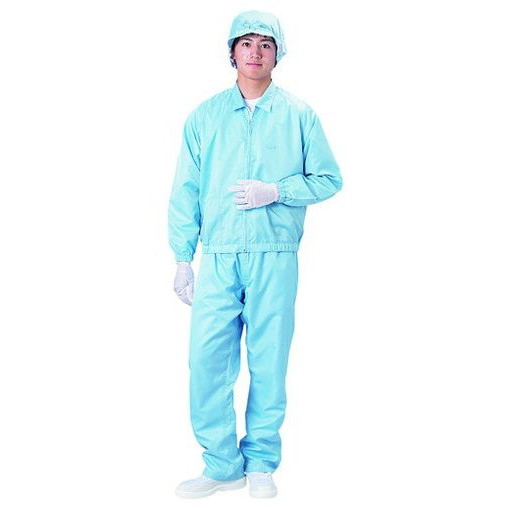ブラストン パンツ-青-6L BSC50001B6L 研究用品 研究用品 クリーンルーム関連用品 ウェア 白衣(代引不可)【送料無料】