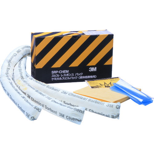 3M SRP-CHEM ケミカルスピルパック ボックスタイプ 1S\u003d1箱(代引不可)【ポイント10倍】【送料無料】