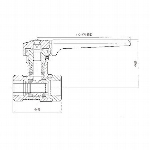 ハマイ 本格的スチーム用 黄銅製ボールバルブ ハマイ RBS7715RC 工事 照明用品 管工機材 バルブ(代引不可)【送料無料】|リコメン堂