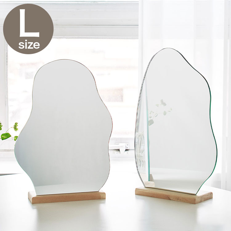 デコミラー 鏡 楽天市場】Roomnhome ウェーブデコミラー Lサイズ 鏡 ミラー